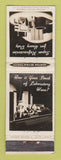 Matchbook Cover - Norton Refractories  Worcester MA REAL PHOTO CREASES