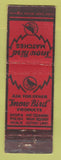 Matchbook Cover - Snow Bird Matches Products Wax Ploish