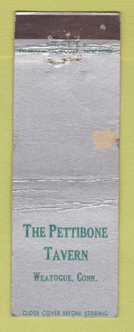 Matchbook Cover - The Pettibone Tavern Weatogue CT FEDERAL LONG POOR