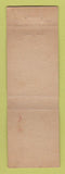Matchbook Cover - Silver Woods 7th Street Clothes CROWN WEAR