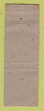 Matchbook Cover - Wetherall Steel Baltimore MD WORN