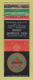 Matchbook Cover - Supertest oil gas Blvd Rosemont Garage Montreal QC WORN