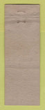 Matchbook Cover - Taverne Royal George Montreal QC WEAR