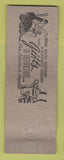 Matchbook Cover - Vera's Gift Shop Royal Oak MI WEAR
