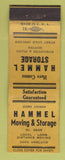 Matchbook Cover - Hammel Storage Moving Detroit MI WEAR