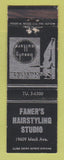 Matchbook Cover - Faner's Hair Salon Detroit MI WEAR