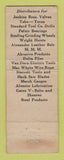 Matchbook Cover - Pittsburgh Gage and Supply Altoona PA WORN