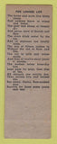 Matchbook Cover - Resina Automatic Screw Capping Brooklyn NY