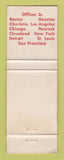 Matchbook Cover - Shell Chemical oil gas WEAR