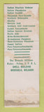 Matchbook Cover - Riches Nelson Chemical New York City