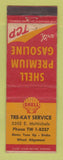 Matchbook Cover - Shell oil gas Tre Kay Detroit MI