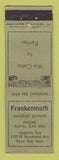 Matchbook Cover - Frankenmuth Restaurant Royal Oak MI MERCHANTS WEAR