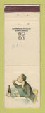 Matchbook Cover - CEM Caspar Mantz Hotels Switzerland WEAR