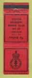 Matchbook Cover - Royal Edward Laurentian Hospital Montreal QC Auxiliary  WORN