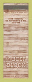 Matchbook Cover - The Beef Block Phoenix AZ WORN