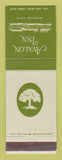 Matchbook Cover - Avalon Inn Warren OH