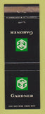 Matchbook Cover - Diamond Gardner Corp Middletown OH cartons paperboard