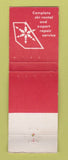 Matchbook Cover - Sporthaus Don Thomas Clothes Skiing Gear WEAR