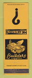 Matchbook Cover - Whitman Building Blasting Supply Hardware Jackson MI