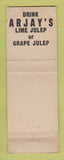 Matchbook Cover - Arjay's Hot Dogs ST Clair Shores MI WEAR