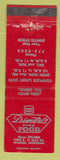 Matchbook Cover - Dimitri's Restaurant Warren MI