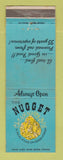 Matchbook Cover - Nugget Restaurant WEAR