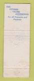 Matchbook Cover - Tube Turn Welding Fittings BF Gilmour Brooklyn NY WEAR