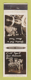 Matchbook Cover - North Machines Abrasives Worcester MA REAL PHOTO WEAR