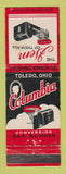 Matchbook Cover - Columbia Gas Burner Toledo OH WEAR