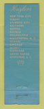 Matchbook Cover - Huyler'sCHAIN WEAR