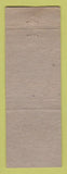 Matchbook Cover - Transportation Bar Detroit MI WORN