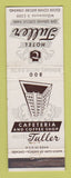 Matchbook Cover - Hotel Tuller Detroit MI WEAR