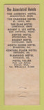 Matchbook Cover - Hotel Tuller Detroit MI WEAR