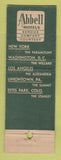 Matchbook Cover - Hotel Paramount New York City