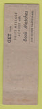 Matchbook Cover - Lawson Litho Folding Box Montreal QC