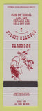 Matchbook Cover - Quarter Circle 3 Tucson AZ Hay Feed Vet Supply