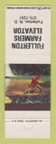 Matchbook Cover - Fullerton Farmers Elevator ND