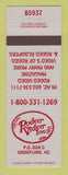Matchbook Cover - Rodeo Video Snowflake AZ