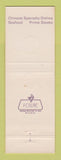 Matchbook Cover - East Ocean Restaurant Hallandale Boca Raton FL