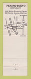 Matchbook Cover - Peking Tokyo Restaurant Martinez CA
