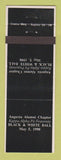 Matchbook Cover - Augusta GA Alumni Chapter Kappa Alpha Psi Fraternity 1990
