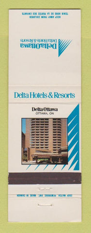 Matchbook Cover - Delta Hotels Ottawa ON