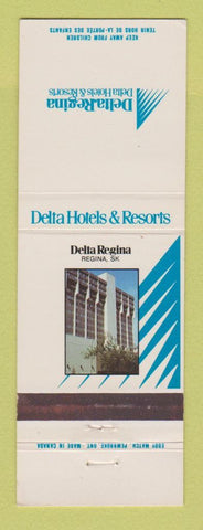 Matchbook Cover - Delta Hotels Regina SK