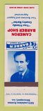 Matchbook Cover - Cameron Barber Shop Shreveport LA WEAR