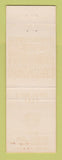 Matchbook Cover - Central Auto Body Paint Works Bakersfield CA