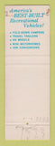 Matchbook Cover - Jayco Sportsland RV Tucson AZ