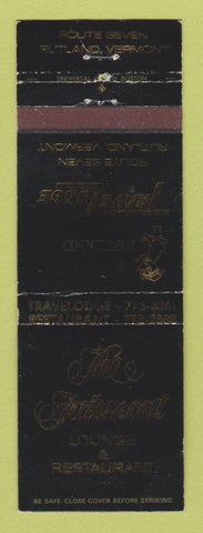 Matchbook Cover - Travel Lodge Rutland VT The Fairmont WEAR
