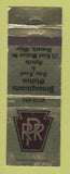 Matchbook Cover - Pennsylvania Station Restaurant Newark OH WEAR