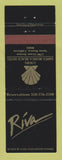 Matchbook Cover - Riva Loews Santa Monica Beach Hotel CA