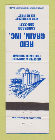 Matchbook Cover - Reid Grain Fertilizer Kanorado KS